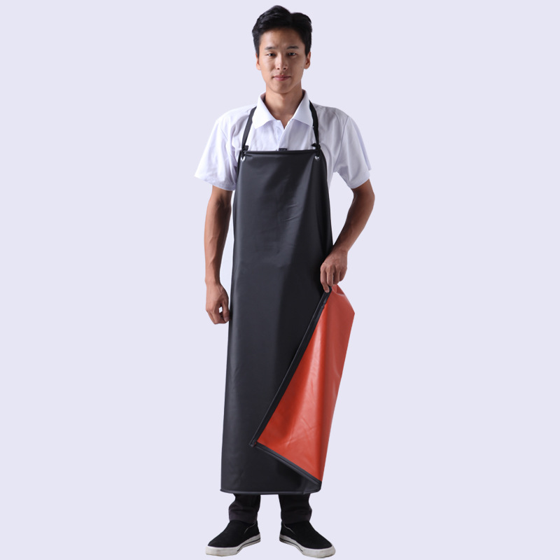 Black green composite Waterproof PVC leather apron thickened oil weak acid and alkali resistant food facC30S
Black green composite Waterproof PVC leather apron thickened oil weak acid and alkali resistant food facC30S