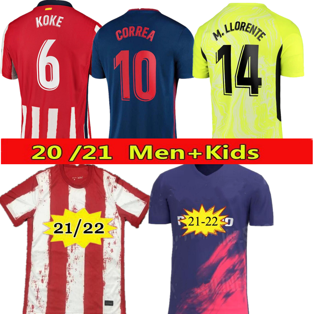 21 22 Atletico Soccer Jerseys Suárez Madrid 2122 João Félix Saul Koke M.Llorente DEMBÉLÉ Men Kids Kits Training football jersey Pants
21 22 Atletico Soccer Jerseys Suárez Madrid 2122 João Félix Saul Koke M.Llorente DEMBÉLÉ Men Kids Kits Training football jersey Pants