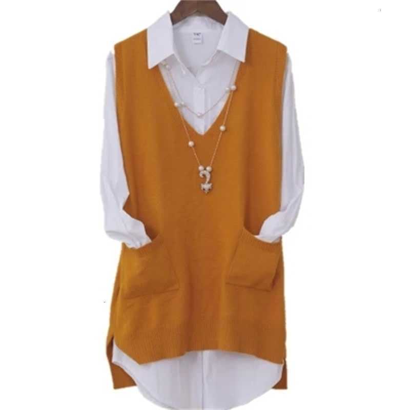 Casual Dresses Korea Autumn Cashmere Knitted Both Sides Split Loose Women Sweater Vest Female Sleeveless Pull Pullover Jumper Z0ZJ, Black
Casual Dresses Korea Autumn Cashmere Knitted Both Sides Split Loose Women Sweater Vest Female Sleeveless Pull Pullover Jumper Z0ZJ, Black