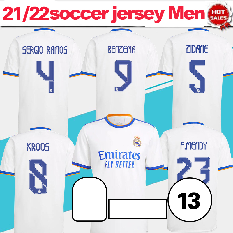 Football Jerseys Real Madrid Soccer Jersey Home White 21/22 #9 BENZEMA #10 MODRIC #8 KROOS Camiseta Shirt 2021/2022 Fans Version #4 ALABA #11 ASENSIO #7 HAZARD #20 VINI JR., No name no number
Football Jerseys Real Madrid Soccer Jersey Home White 21/22 #9 BENZEMA #10 MODRIC #8 KROOS Camiseta Shirt 2021/2022 Fans Version #4 ALABA #11 ASENSIO #7 HAZARD #20 VINI JR., No name no number