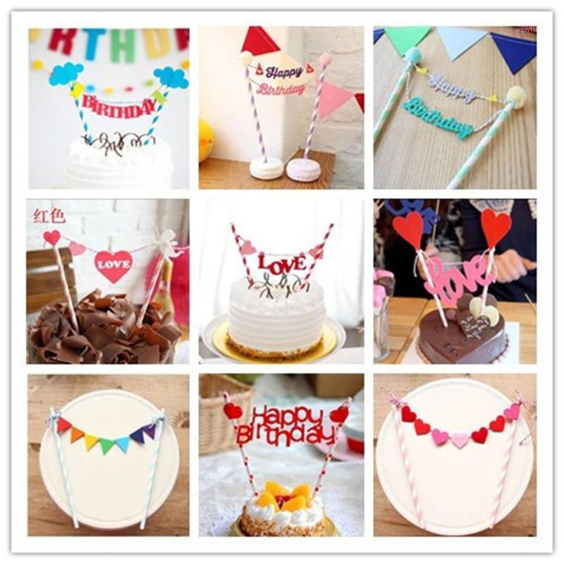 1pcs Multi-Styles Colorful Love/Birthday Cake Flag For DIY Kid Family Friends Birthday Decoration Party Supplies Accessory
1pcs Multi-Styles Colorful Love/Birthday Cake Flag For DIY Kid Family Friends Birthday Decoration Party Supplies Accessory