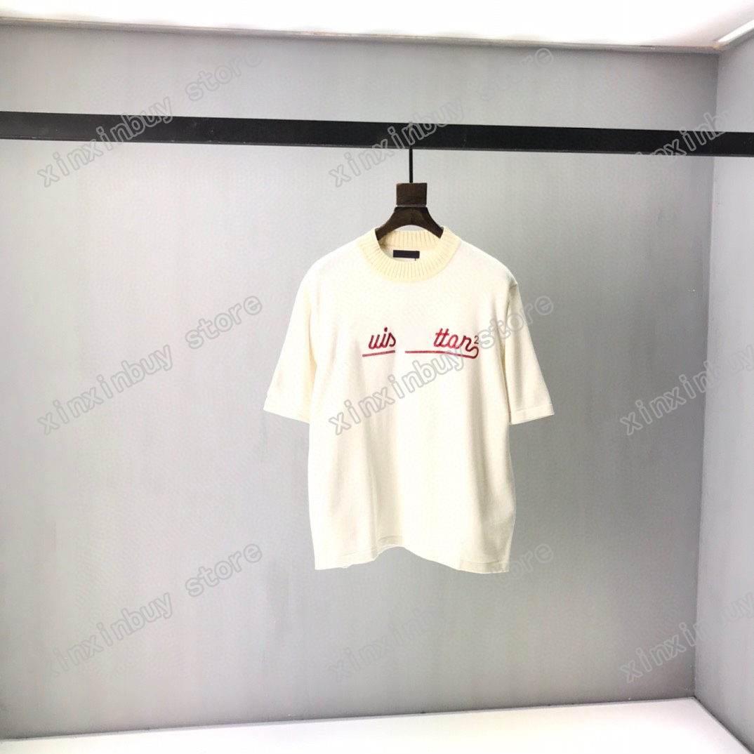 21ss Designers Knitted Tee top Mens Womens T Shirts Jacquard Christian Man Paris Fashion T-shirt long Sleeve luxurys Tshirts black white S-2XL, White;black
21ss Designers Knitted Tee top Mens Womens T Shirts Jacquard Christian Man Paris Fashion T-shirt long Sleeve luxurys Tshirts black white S-2XL, White;black