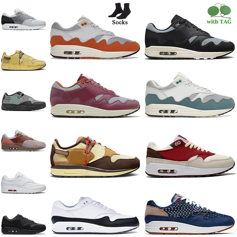 Mens Women Top Quality 1 1s Pata Running Shoes Waves Monarch Rush Maroon Noise Aqua White Black Bacon Cave Stone Amsterdam Sneakers Baroque Brown OG Trainers Sports, B44 triple black 40-45
Mens Women Top Quality 1 1s Pata Running Shoes Waves Monarch Rush Maroon Noise Aqua White Black Bacon Cave Stone Amsterdam Sneakers Baroque Brown OG Trainers Sports, B44 triple black 40-45