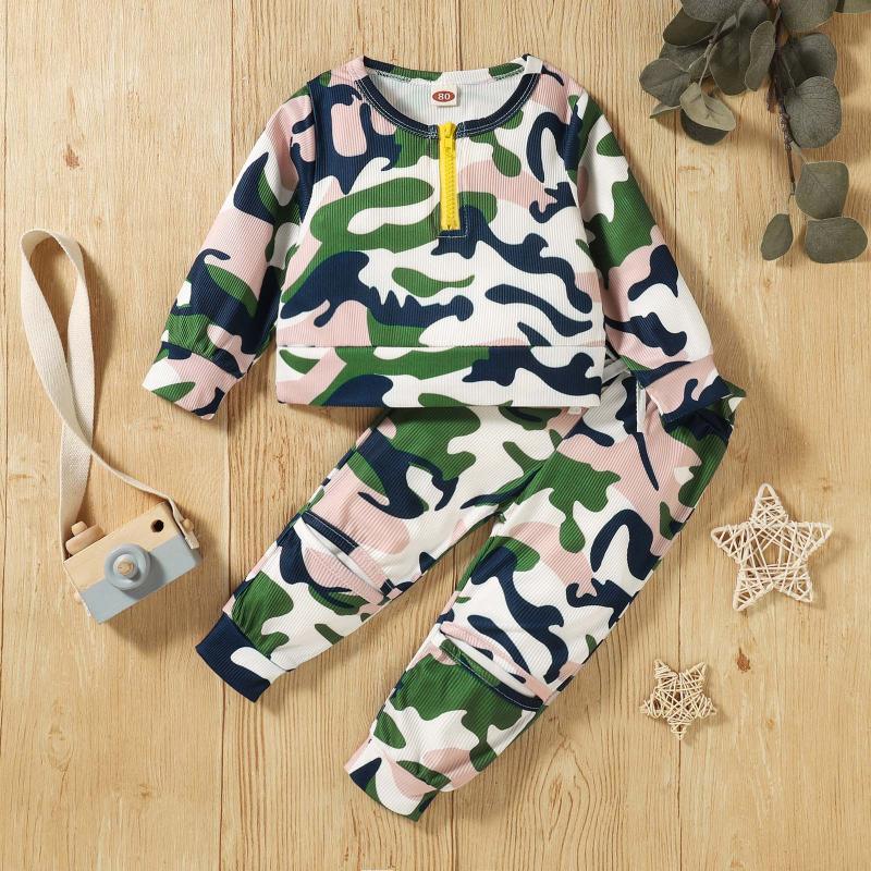 Clothing Sets Toddler Baby Boys Girls Warm Thick Zipper Camouflage Coat Long Sleeve Tops Trousers 2PC Outfits Kawaii Children's Suit, White
Clothing Sets Toddler Baby Boys Girls Warm Thick Zipper Camouflage Coat Long Sleeve Tops Trousers 2PC Outfits Kawaii Children's Suit, White