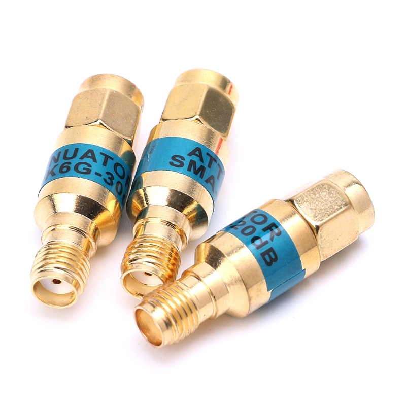 Golden Weaker SMA-JK Man-woman Rf Coaxiale Weaker 2W 0-6 Ghz 30db 40JA