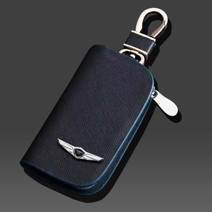 Key Wallets Leather keys with zipper buckle for four-colour Genesis G70 G80 G90 GV60 GV70 GV80 car accessories, Black
Key Wallets Leather keys with zipper buckle for four-colour Genesis G70 G80 G90 GV60 GV70 GV80 car accessories, Black