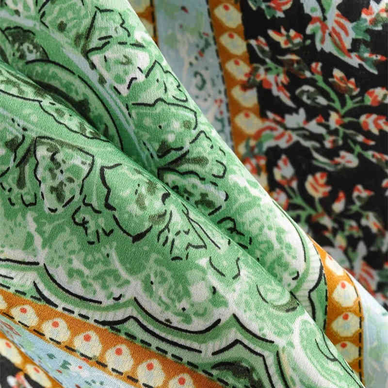 Casual Woman Green Slim Print Spaghetti Strap Cropped Top Summer Sexy Ladies Backless Beach Camisole Female Chic Tanks 210515