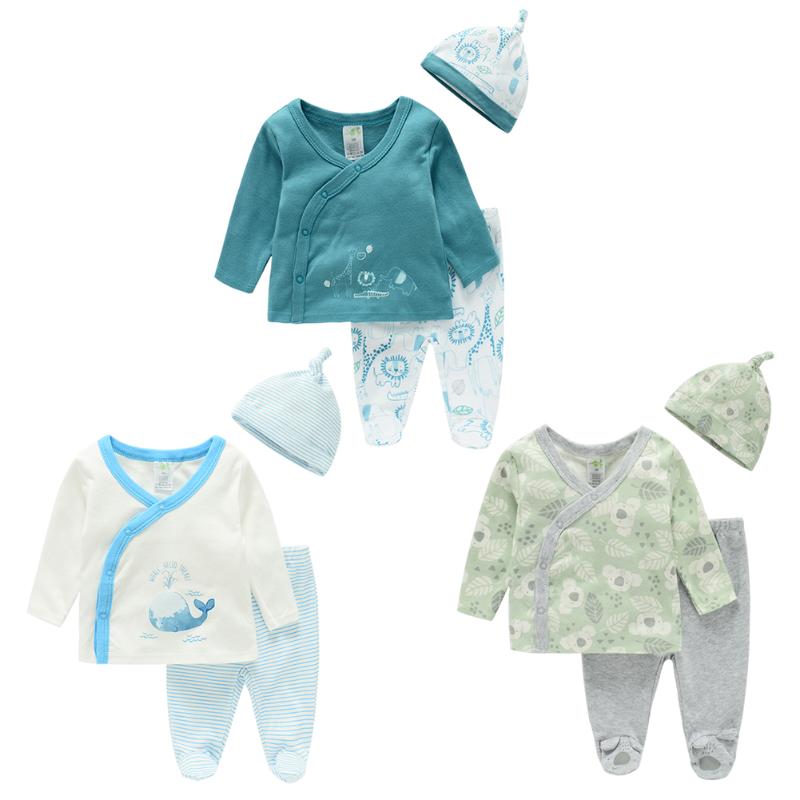 Clothing Sets 0-9M Born Infant Baby Boy Girl Clothes Set 3PCS Outfit Animal Print Long-sleeved Button Shirts Pants Hat Daily Wear, White
Clothing Sets 0-9M Born Infant Baby Boy Girl Clothes Set 3PCS Outfit Animal Print Long-sleeved Button Shirts Pants Hat Daily Wear, White