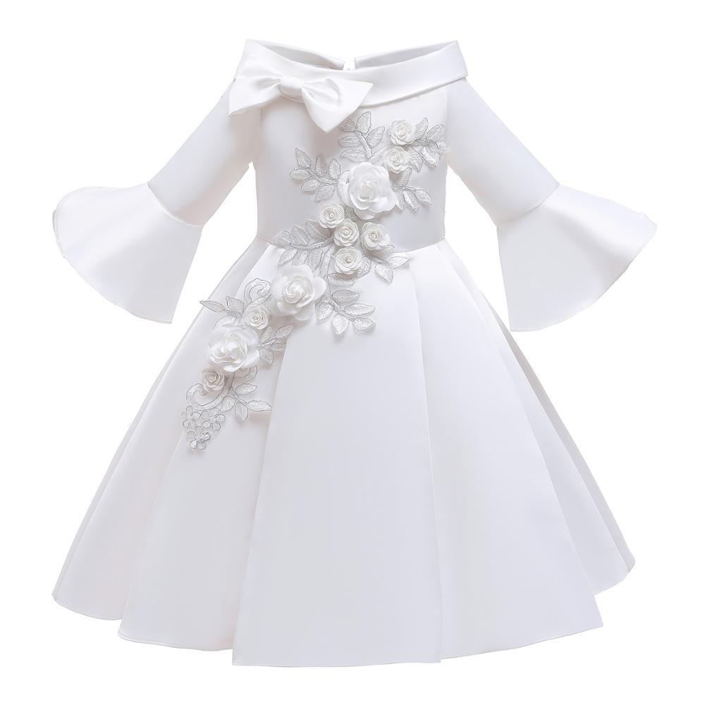 Kids Christmas Dresses For Girls Princess Flower Wedding Dress Children Formal Evening Party Pure White, Skelet0n low #5
Kids Christmas Dresses For Girls Princess Flower Wedding Dress Children Formal Evening Party Pure White, Skelet0n low #5