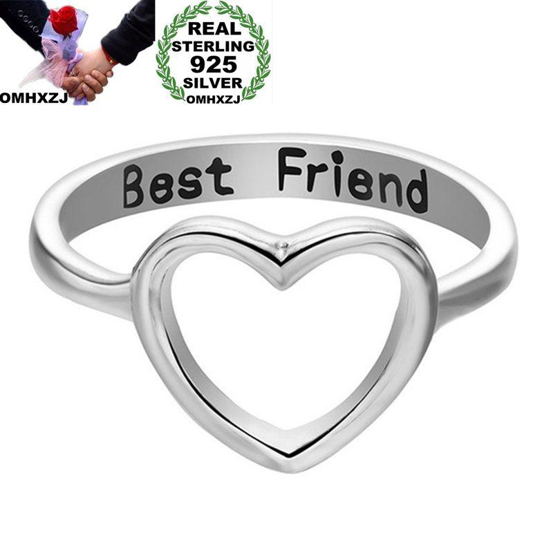Cluster Rings OMHXZJ Wholesale European Fashion Woman Girl Party Wedding Gift Hollow Heart 925 Sterling Silver 18KT Rose Gold Ring RR411, Golden;silver
Cluster Rings OMHXZJ Wholesale European Fashion Woman Girl Party Wedding Gift Hollow Heart 925 Sterling Silver 18KT Rose Gold Ring RR411, Golden;silver