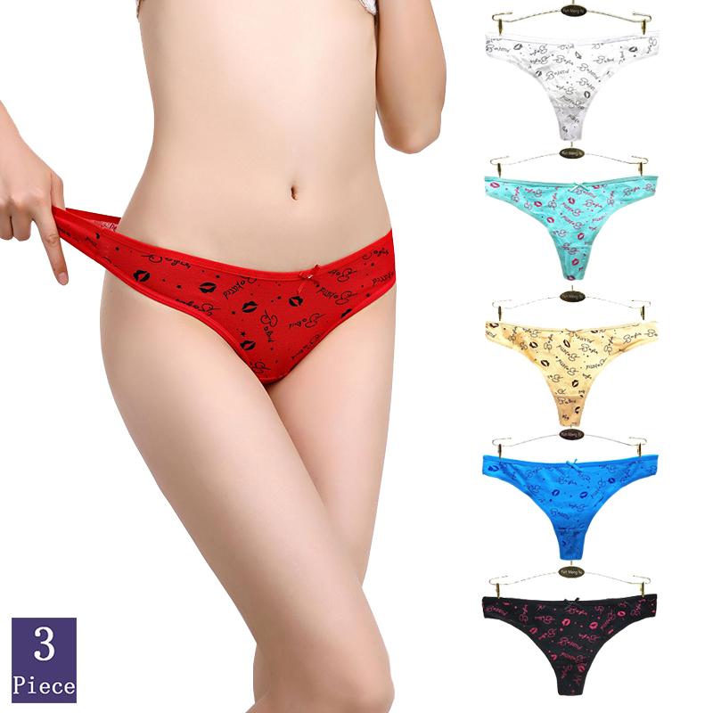Women's Panties Women Sexy Thongs Lady Cotton Material Soft Comfortable Low Waist Lingerie Pretty Girl Briefs Solid Color Style 3pcs/Set, Style 6
Women's Panties Women Sexy Thongs Lady Cotton Material Soft Comfortable Low Waist Lingerie Pretty Girl Briefs Solid Color Style 3pcs/Set, Style 6