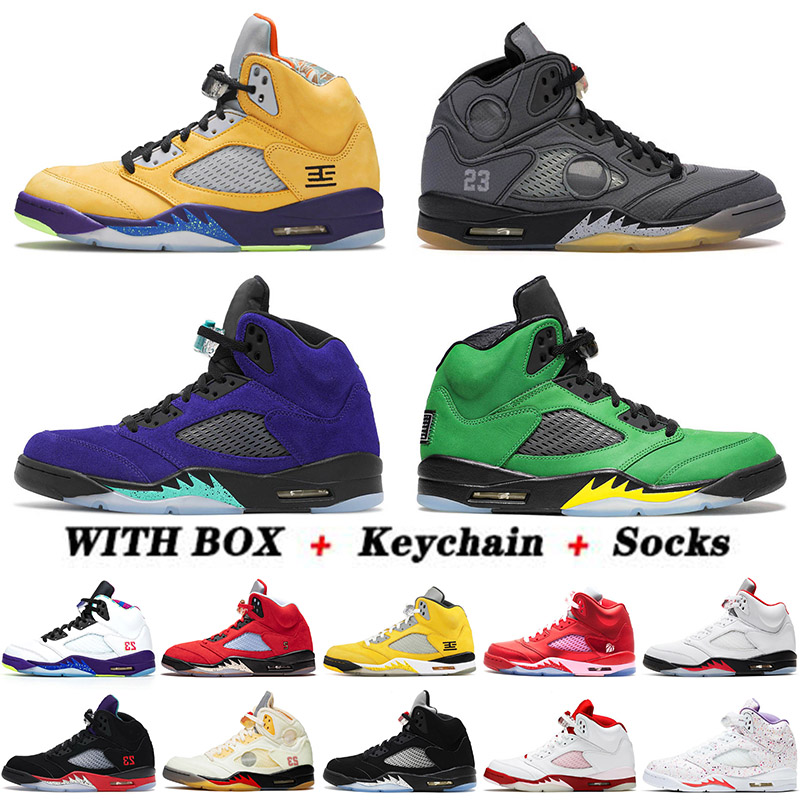 What The Basketball Shoes 5 5s V Black Muslin SE Oregon Jumpman Men Women Alternate Grape Sail Sports Sneakers WITH BOX
What The Basketball Shoes 5 5s V Black Muslin SE Oregon Jumpman Men Women Alternate Grape Sail Sports Sneakers WITH BOX