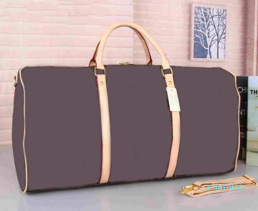 55CM PU Leather designer men Suitcases luggage Sport Outdoor Packs shoulder Travel bags messenger bag Totes bags Unisex handbags Duffel Bag от DHgate WW