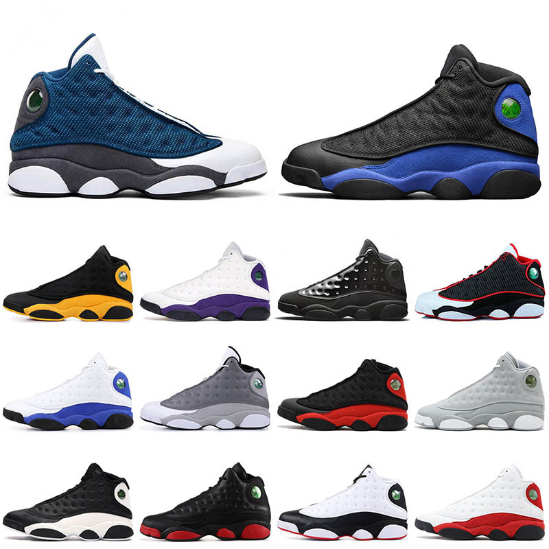 Flint 13 13s Jumpman XIII Hyper Royal Basketball Shoes Cap And Gown Wolf Grey Mens Womens Atmosphere Retro Trainers Sneakers 36-47
Flint 13 13s Jumpman XIII Hyper Royal Basketball Shoes Cap And Gown Wolf Grey Mens Womens Atmosphere Retro Trainers Sneakers 36-47