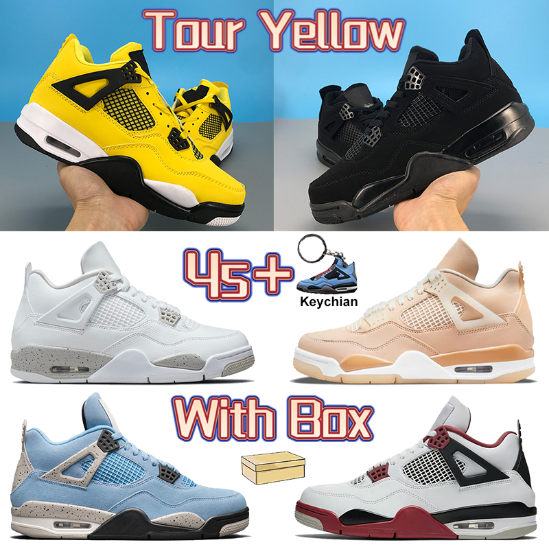 With Box 4 Basketball Shoes Shimmer Black Cat 4s Men Women Sneakers Fire Red University Blue Cactus Jack Tour Yellow Starfish Fahion Mens Trainers, Bubble wrap packaging
With Box 4 Basketball Shoes Shimmer Black Cat 4s Men Women Sneakers Fire Red University Blue Cactus Jack Tour Yellow Starfish Fahion Mens Trainers, Bubble wrap packaging