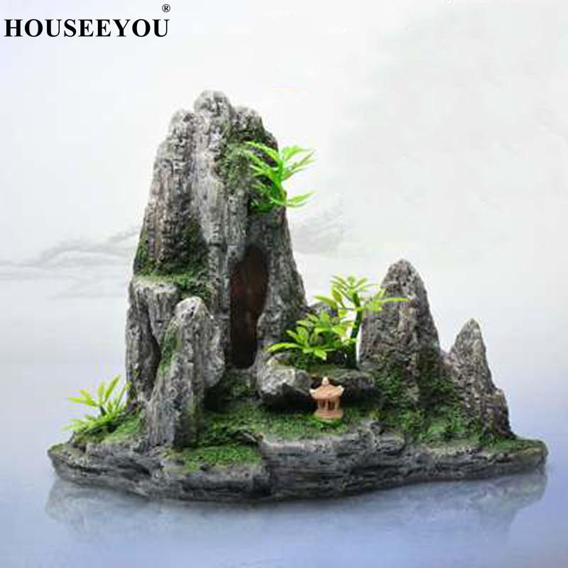 Decorations Fish Tank Landscaping Artificial Resin Rockery Stone Aquarium Decoration Accessories Hide Moss Cave Decor Jellyfish Tortoise
Decorations Fish Tank Landscaping Artificial Resin Rockery Stone Aquarium Decoration Accessories Hide Moss Cave Decor Jellyfish Tortoise