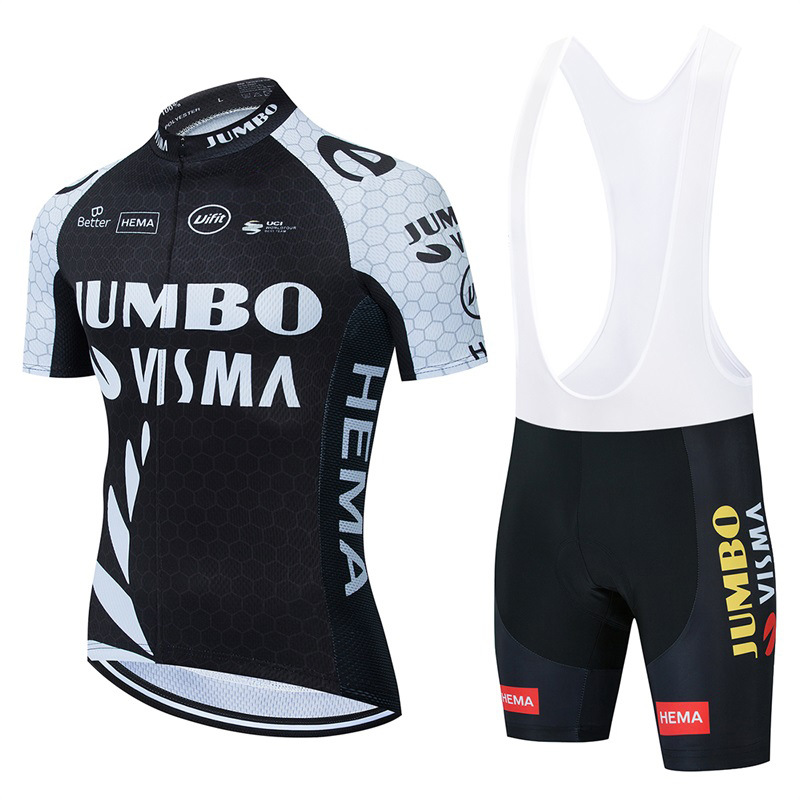 Tour De France 2021 Pro Team Jumbo Visma Cycling Jersey Set Summer Breathable Short Sleeve Cycling Clothing Bib Shorts Suit, Model a
Tour De France 2021 Pro Team Jumbo Visma Cycling Jersey Set Summer Breathable Short Sleeve Cycling Clothing Bib Shorts Suit, Model a