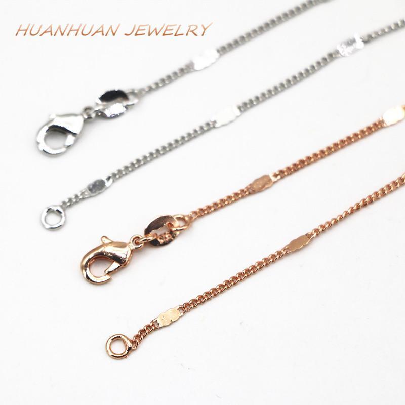 Silver-Color & Rose Gold-Color Copper Stainless Steel Chain Necklace Trendy 1mm Link Chokers Chains Jewelry 18inch B3378
Silver-Color & Rose Gold-Color Copper Stainless Steel Chain Necklace Trendy 1mm Link Chokers Chains Jewelry 18inch B3378