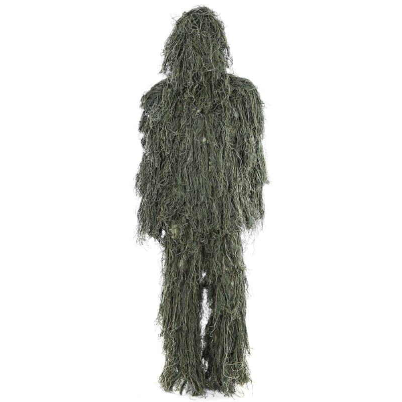 Hunting Sets Woodland Camo Sniper Ghillie Suit Set Tactical Camouflage Clothing, Green
Hunting Sets Woodland Camo Sniper Ghillie Suit Set Tactical Camouflage Clothing, Green