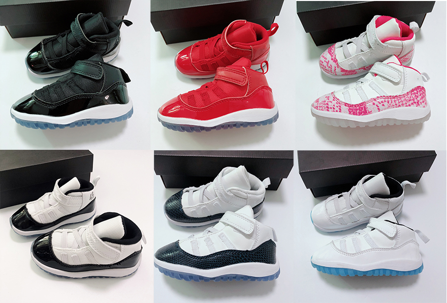 Little Baby Concord 11 XI 11s Cap and Gown bred gamma blue red white boy girl basketball shoes fashion sneakers size 6C-10C, Color 1
Little Baby Concord 11 XI 11s Cap and Gown bred gamma blue red white boy girl basketball shoes fashion sneakers size 6C-10C, Color 1