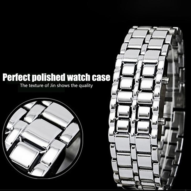Wristwatches Fashion Men's And Women's Universal Digital Chain Watch Bracelet Luxury Casual Watches Waterproof Women
Wristwatches Fashion Men's And Women's Universal Digital Chain Watch Bracelet Luxury Casual Watches Waterproof Women