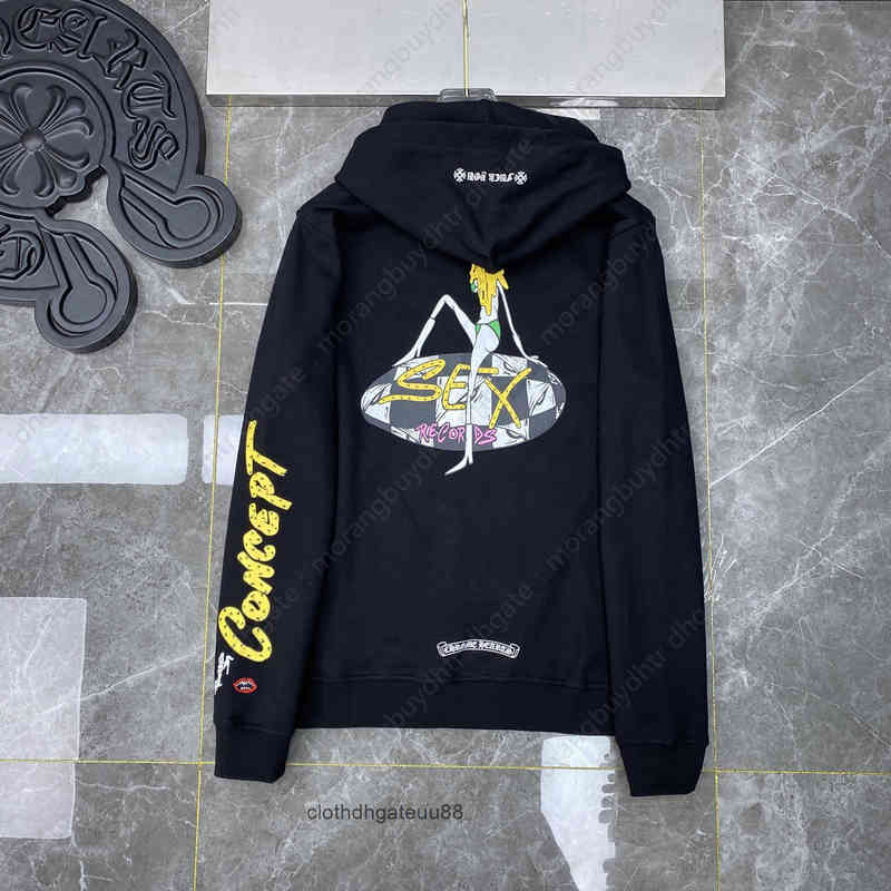 Men Hodies Chrome-hearts Correct Version Ch Crowe Autumn Winter Graffiti Surfer Limited Hoodie Couple Style Fashion Versatile Coats{category}, Black
Men Hodies Chrome-hearts Correct Version Ch Crowe Autumn Winter Graffiti Surfer Limited Hoodie Couple Style Fashion Versatile Coats{category}, Black