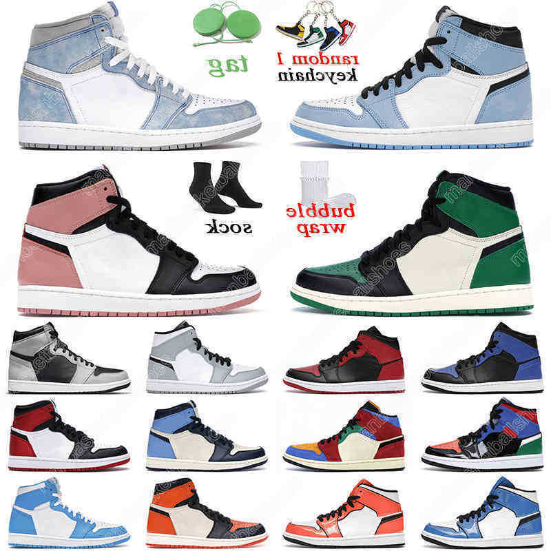 Pollen jumpman 1 mid men women 1s basketball shoes University Blue Hyper Royal Pine Green outdoor mens trainer sports sneakers, Chicago
Pollen jumpman 1 mid men women 1s basketball shoes University Blue Hyper Royal Pine Green outdoor mens trainer sports sneakers, Chicago