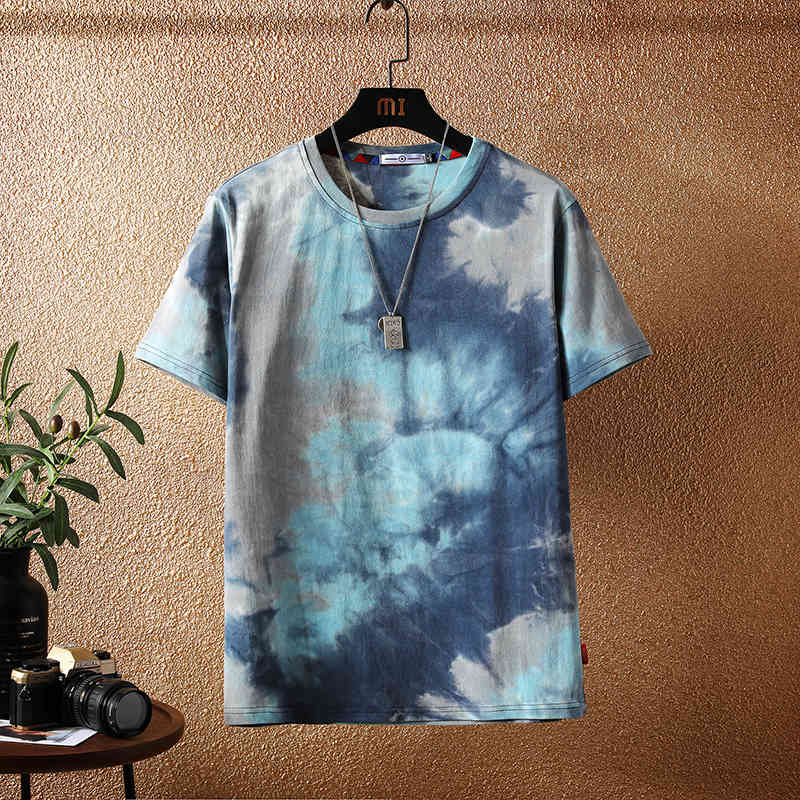 Men's T-Shirts 2021 Casual Short Sleeve T Shirt Men'S Summer Tshirt Top Tees Tiedye White Fashion HIP HOP Clothes Plus OverSize 83HD, Blue
Men's T-Shirts 2021 Casual Short Sleeve T Shirt Men'S Summer Tshirt Top Tees Tiedye White Fashion HIP HOP Clothes Plus OverSize 83HD, Blue