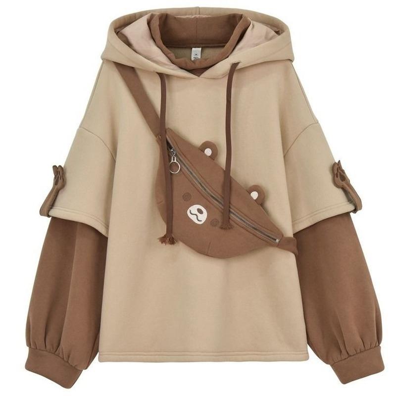 Women' Hoodies & Sweatshirts Kawaii Cute Aesthetic Bear Harajuku Lantern Sleeve Oversize Hoodie Women Fashion Long Oversized Streetwear Clo, Fox
Women' Hoodies & Sweatshirts Kawaii Cute Aesthetic Bear Harajuku Lantern Sleeve Oversize Hoodie Women Fashion Long Oversized Streetwear Clo, Fox