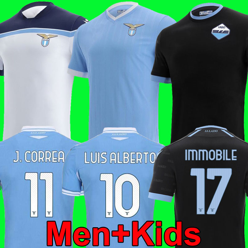 Lazio soccer Jerseys 21 22 IMMOBILE F. ANDERSON F. CAICEDO SERGEJ LUIS ALBERTO BASTOS CORREA jersey 2021 2022 LAZZARI MARUSIC football shirt men + kids kit, 21 22 home men + patch
Lazio soccer Jerseys 21 22 IMMOBILE F. ANDERSON F. CAICEDO SERGEJ LUIS ALBERTO BASTOS CORREA jersey 2021 2022 LAZZARI MARUSIC football shirt men + kids kit, 21 22 home men + patch