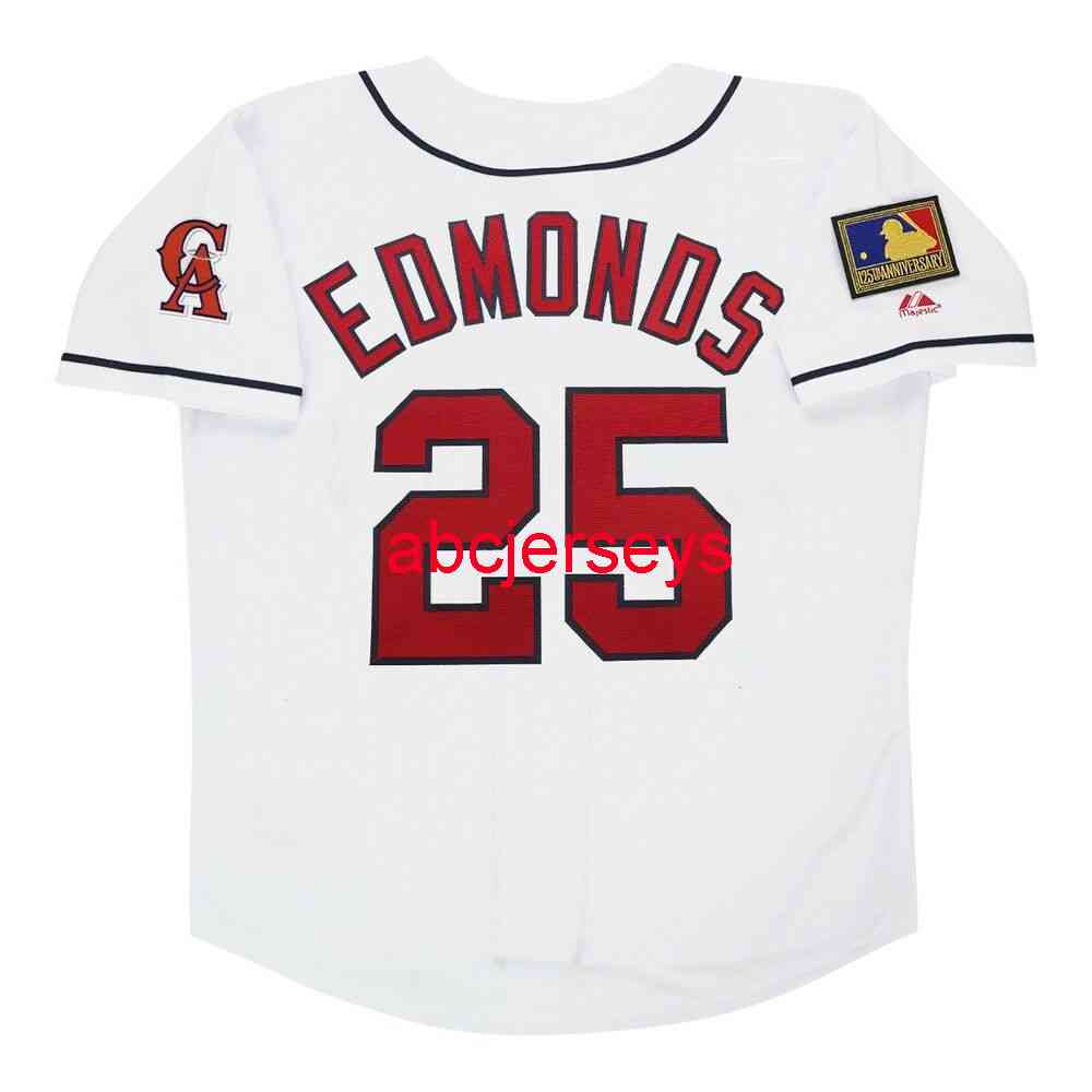 Stitched Custom Jim Edmonds 1994 Home White Jersey w/ 125th Patch add name number Baseball Jersey
Stitched Custom Jim Edmonds 1994 Home White Jersey w/ 125th Patch add name number Baseball Jersey