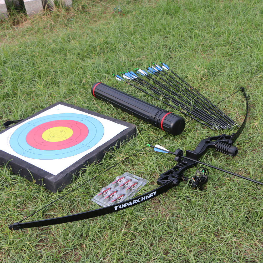 Toparchery 2 color Recurve Bow 30-40 lbs Powerful Hunting Archery take down Bow Arrow with arrow quiver and Archery Stabilizer
Toparchery 2 color Recurve Bow 30-40 lbs Powerful Hunting Archery take down Bow Arrow with arrow quiver and Archery Stabilizer