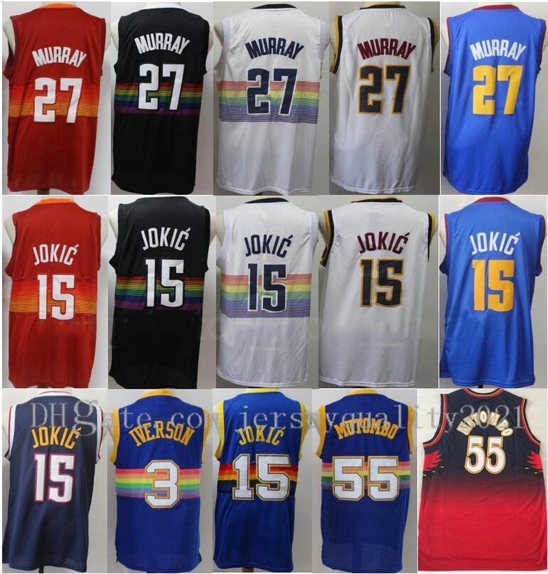 Breathable Basketball Jersey Nikola Jamal Murray 27 Dikembe Mutombo Edition Earned City All Stitched Navy Blue White Purple Red High Quality 21, Black;red
Breathable Basketball Jersey Nikola Jamal Murray 27 Dikembe Mutombo Edition Earned City All Stitched Navy Blue White Purple Red High Quality 21, Black;red