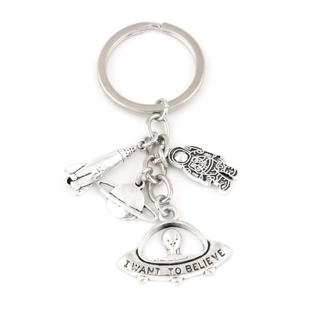 Rocket Spaceship Alien UFO Keychain Planet Astronaut Pendant Keyholder Fit Friend Gift Jewelry
Rocket Spaceship Alien UFO Keychain Planet Astronaut Pendant Keyholder Fit Friend Gift Jewelry