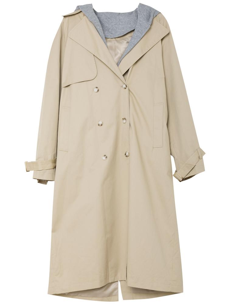 Women's Trench Coats Hat Detachable Khaki Windbreaker Medium Long 2021 Early Autumn Thin Casual Coat Small, Tan;black
Women's Trench Coats Hat Detachable Khaki Windbreaker Medium Long 2021 Early Autumn Thin Casual Coat Small, Tan;black