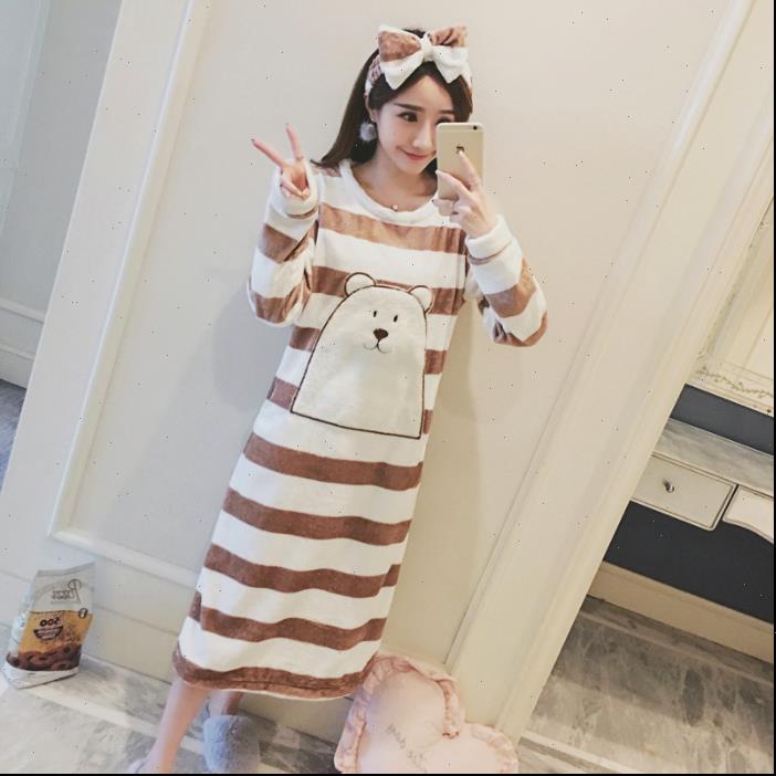 autumn winter long warm flannel womens sleepwears home nightshirt causal loose nightgown dress, Black;red
autumn winter long warm flannel womens sleepwears home nightshirt causal loose nightgown dress, Black;red