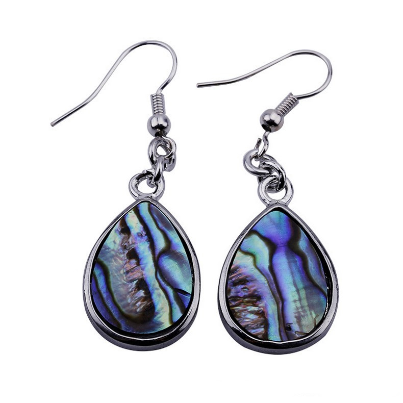 Water Drop Dangle Earrings Paua Shell Nature Handmade Jewelry for Women Girls 5 Pairs, Silver
Water Drop Dangle Earrings Paua Shell Nature Handmade Jewelry for Women Girls 5 Pairs, Silver