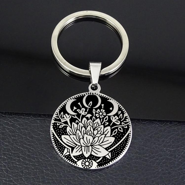 Keychains Vintage Lotus Disc Keychain Arrival Elegant Charm Keyring Jewelry Llavero Gift For Men And Women YP6796
Keychains Vintage Lotus Disc Keychain Arrival Elegant Charm Keyring Jewelry Llavero Gift For Men And Women YP6796