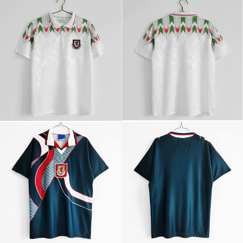 Top 1990 1992 Wales Retro Jerseys VINTAGE Gales Soccer Jersey 1994 1995 Giggs Hughes Football Shirt Saunders Rush Boden maillot de foot, Wales9092away
Top 1990 1992 Wales Retro Jerseys VINTAGE Gales Soccer Jersey 1994 1995 Giggs Hughes Football Shirt Saunders Rush Boden maillot de foot, Wales9092away