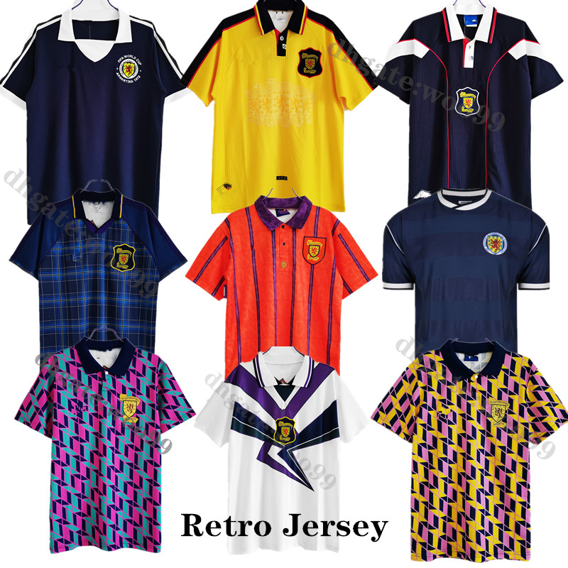 Scotland Soccer Jersey 1978 World Cup Retro 1982 1986 1991 1993 1998 1988 1989 91 93 95 96 98 maillots classic Vintage Leisure HENDRY LAMBER
Scotland Soccer Jersey 1978 World Cup Retro 1982 1986 1991 1993 1998 1988 1989 91 93 95 96 98 maillots classic Vintage Leisure HENDRY LAMBER