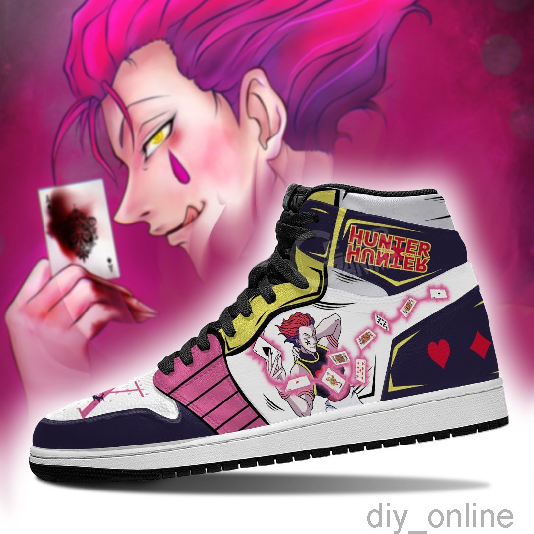 DIY Anime Fan Sneakers hisoka Shoes Boots Mens Womens Basketball Shoes Jumpman 1 Model Custom Trainers Casual shoe, Hunter x hunter
DIY Anime Fan Sneakers hisoka Shoes Boots Mens Womens Basketball Shoes Jumpman 1 Model Custom Trainers Casual shoe, Hunter x hunter