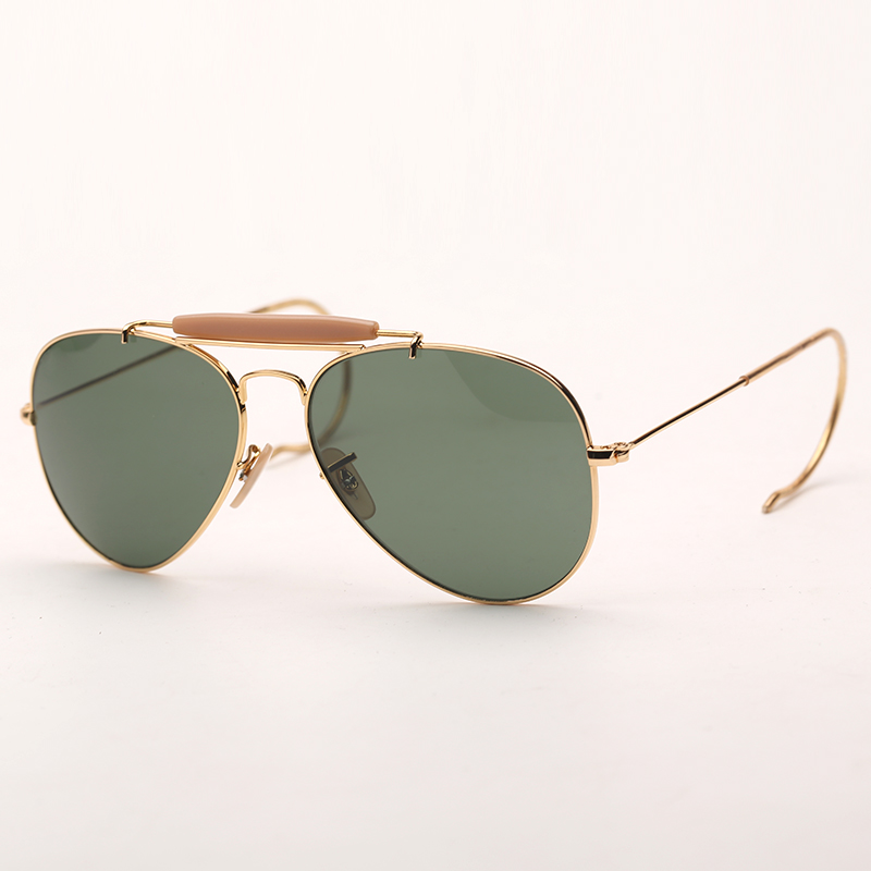 Fashion Outdoors Sunglasses Driving Womens Sun Glasses Pilot Aviation Sunglass Eyeglasses UV Protection Glass Lenses with Leather Case and Red Label
Fashion Outdoors Sunglasses Driving Womens Sun Glasses Pilot Aviation Sunglass Eyeglasses UV Protection Glass Lenses with Leather Case and Red Label