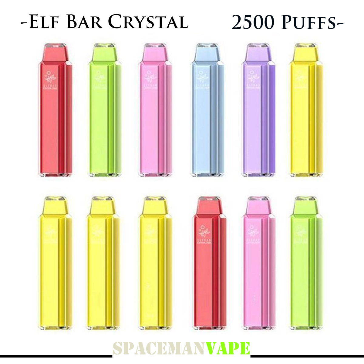 Authentic ELF BAR Crystal Disposable Vape Pen 2500 Puffs E Cigarettes 5.5ml Prefilled Cartridge Pod Device 1000mAh Battery vs Gunnpod Flair Plus
Authentic ELF BAR Crystal Disposable Vape Pen 2500 Puffs E Cigarettes 5.5ml Prefilled Cartridge Pod Device 1000mAh Battery vs Gunnpod Flair Plus
