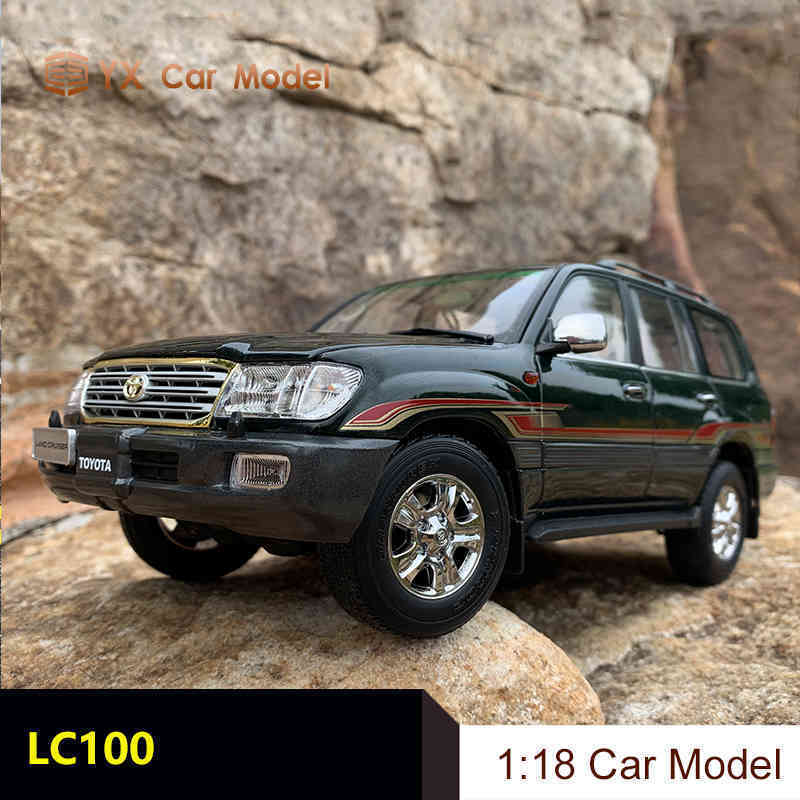 Automobile die casting original Toyota kuruze Land Cruiser LC100 alloy 1:18 automobile simulation model (small gift)
Automobile die casting original Toyota kuruze Land Cruiser LC100 alloy 1:18 automobile simulation model (small gift)
