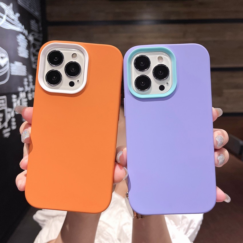 Candy Pure Color Phone Cases Simple Soft Silicone Shockproof for IPhone 13 Pro Max 12 11 X XR XS 7 8 Plus Green orange red purple Cover
Candy Pure Color Phone Cases Simple Soft Silicone Shockproof for IPhone 13 Pro Max 12 11 X XR XS 7 8 Plus Green orange red purple Cover