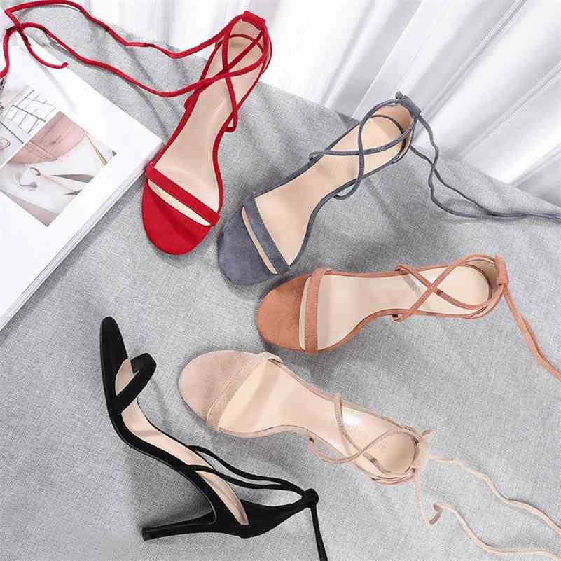 Summer Women Sandals Lace-Up Sexy Ankle Straps 8.5CM Hight Heel Narrow Band Elegant Office Career Woman Sandals Shoes 210520, 368-3-black
Summer Women Sandals Lace-Up Sexy Ankle Straps 8.5CM Hight Heel Narrow Band Elegant Office Career Woman Sandals Shoes 210520, 368-3-black
