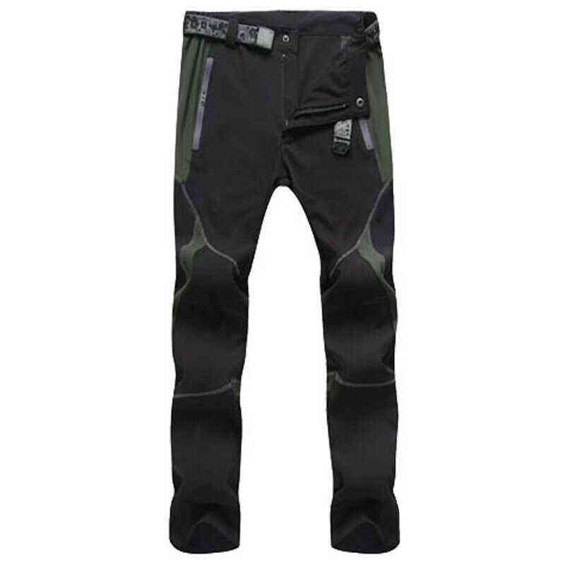 Men's Summer Autumn Denim Trousers Loose Fit Quick Dry Casual Cargo Pants Hiking Outdoor Climbing Water Resistance Sports 211111