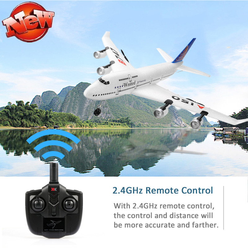 Simulation Electric Remote Control RC Toy Gilder 3CH 2.4G 51CM Anti Collision RC Toy Glider Plane/ EPO Foam Gliders Plane Toy, White
Simulation Electric Remote Control RC Toy Gilder 3CH 2.4G 51CM Anti Collision RC Toy Glider Plane/ EPO Foam Gliders Plane Toy, White