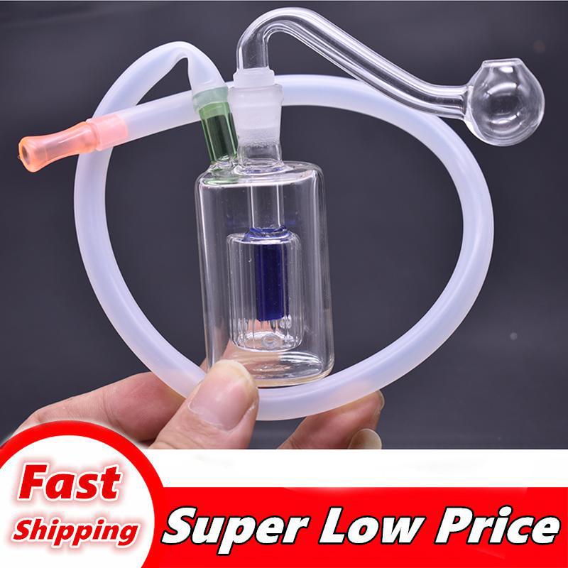 Mini Pocket Glass Oil Burner Bong for Oil Rigs Water pipes small water pipe dab rig Ash Catcher with 10mm banger oil nail and hose 2pcs
Mini Pocket Glass Oil Burner Bong for Oil Rigs Water pipes small water pipe dab rig Ash Catcher with 10mm banger oil nail and hose 2pcs