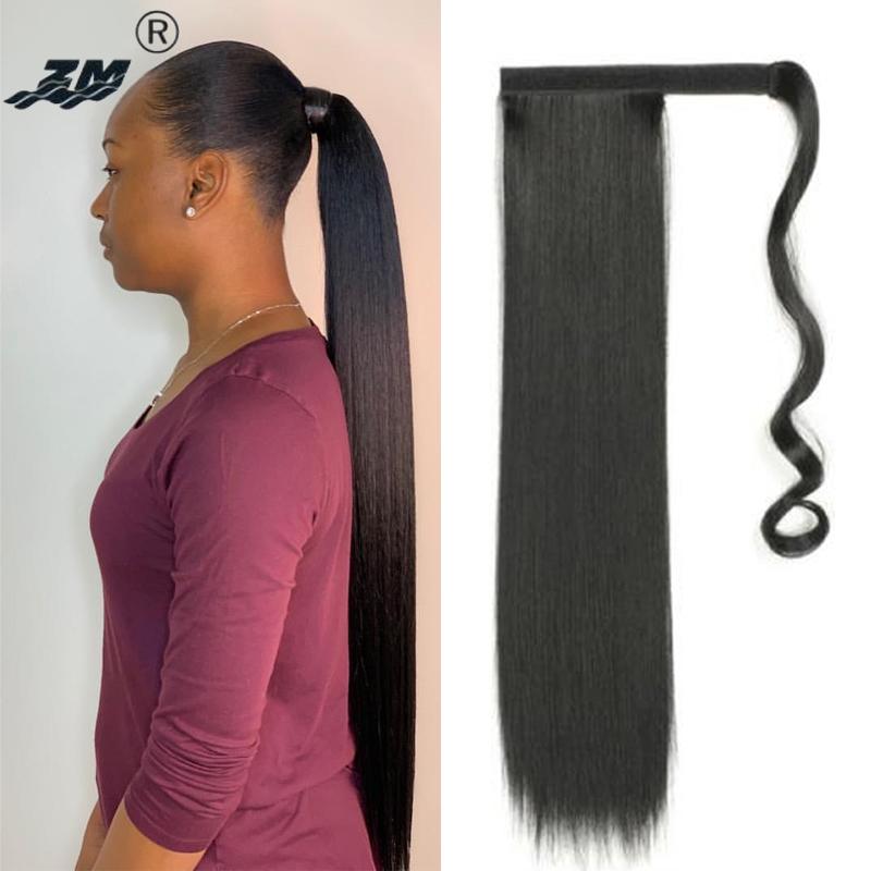 Synthetic Wigs Long 22" Silky Straight Wrap Ponytail Hairpiece For Women Clip In Drawstring Hair Pony Tail Fake, 16
Synthetic Wigs Long 22" Silky Straight Wrap Ponytail Hairpiece For Women Clip In Drawstring Hair Pony Tail Fake, 16
